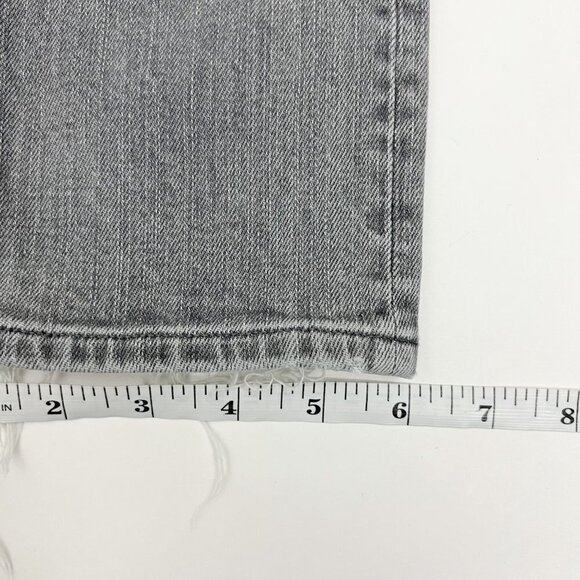 Agolde Jeans Women's 30 Grey Mid-Rise Skinny Distressed Premium Denim - Picture 13 of 16